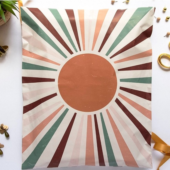 Other - 20- 10x13 boho sun polymailers
